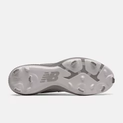 New Balance – Grey/White FuelCell 4040v6 Metal Spikes (L4040TG6) -Baseball Uniforms Sales Store l4040tg6 5