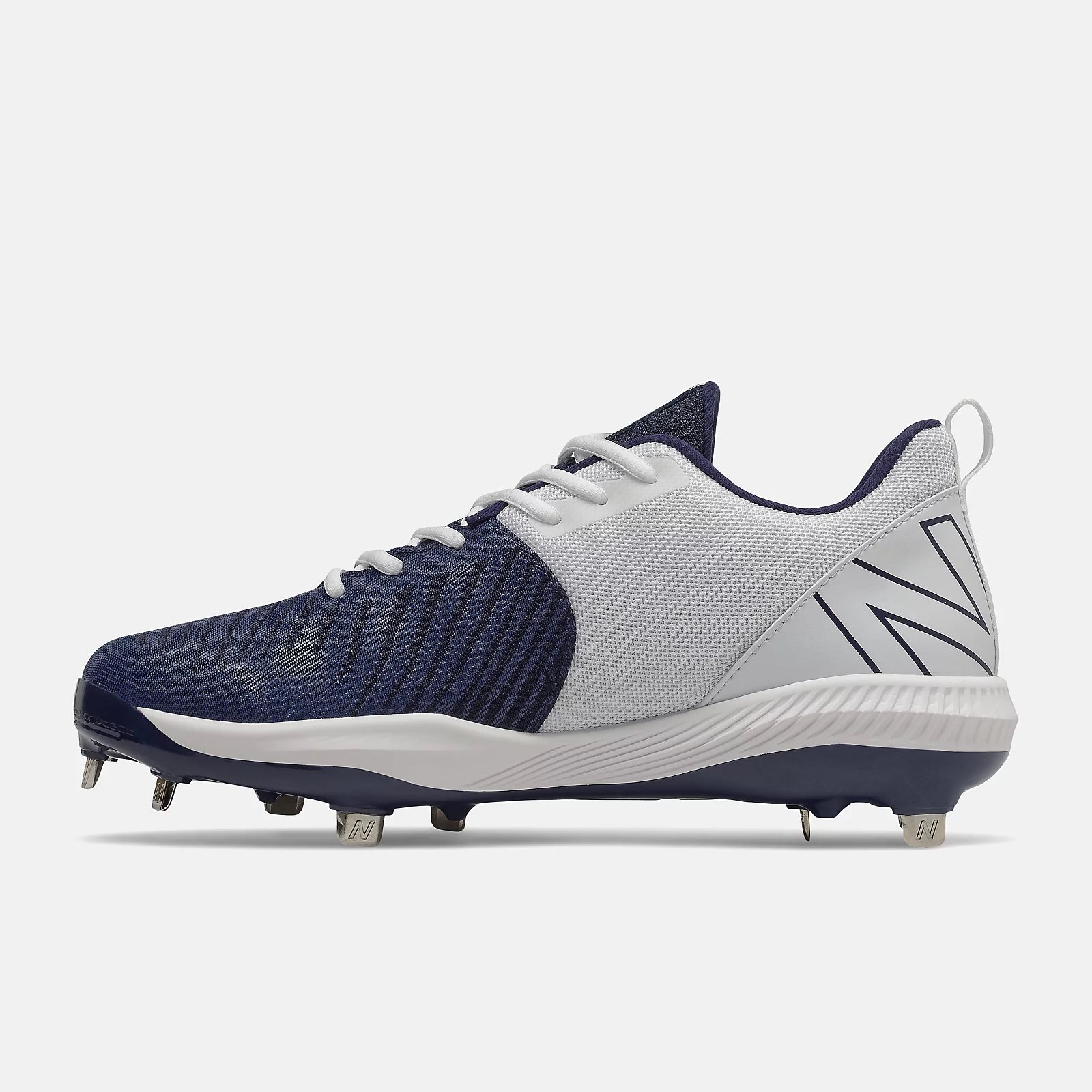 New Balance – Navy/White FuelCell 4040v6 Metal Spikes (L4040TN6) 5 New Balance – Navy/White FuelCell 4040v6 Metal Spikes (L4040TN6) - Image 3
