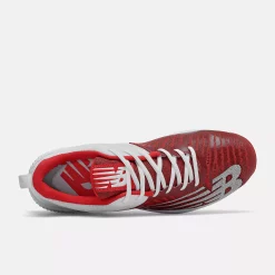 New Balance – Red/White FuelCell 4040v6 Metal Spikes (L4040TR6) 10 New Balance – Red/White FuelCell 4040v6 Metal Spikes (L4040TR6) -Baseball Uniforms Sales Store l4040tr6 4