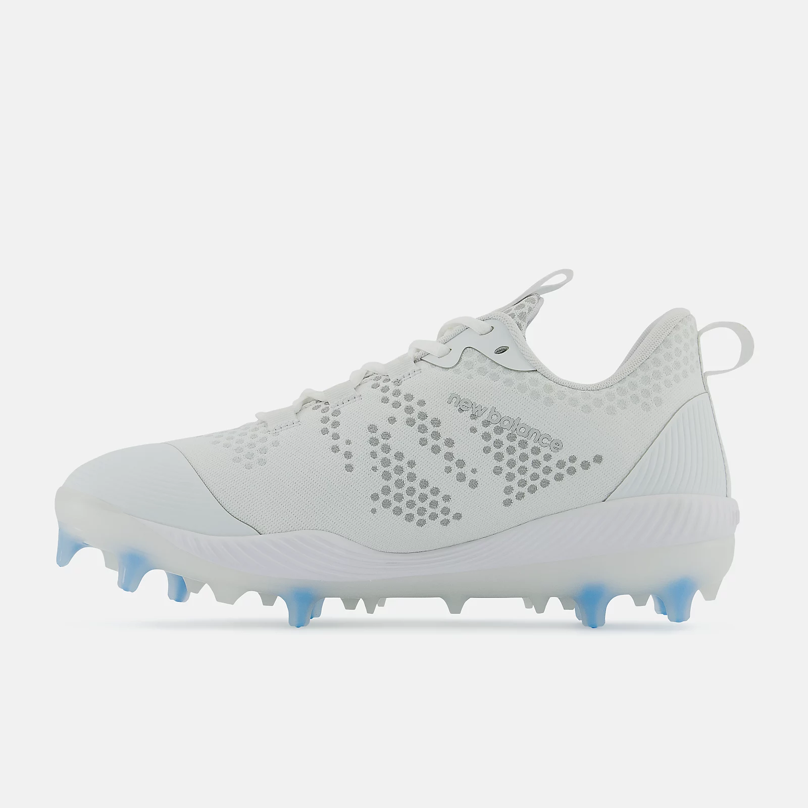 New Balance LCOMPv3 – White Hybrid Cleats 5 New Balance LCOMPv3 – White Hybrid Cleats - Image 3