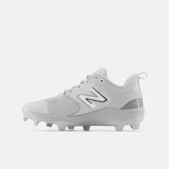 New Balance Grey PL3000v6 Molded Cleats -Baseball Uniforms Sales Store pl3000g6 3