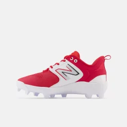 New Balance Red PL3000v6 Molded Cleats -Baseball Uniforms Sales Store pl3000r6 3