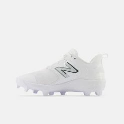 New Balance White PL3000v6 Molded Cleats -Baseball Uniforms Sales Store pl3000w6 3 1