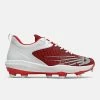 New Balance – Red/White FuelCell 4040v6 Molded Cleats (PL4040R6) 1 New Balance – Red/White FuelCell 4040v6 Molded Cleats (PL4040R6) -Baseball Uniforms Sales Store pl4040r6 1