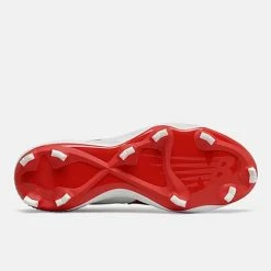 New Balance – Red/White FuelCell 4040v6 Molded Cleats (PL4040R6) -Baseball Uniforms Sales Store pl4040r6 5