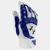 Under Armour Adult Yard Batting Gloves – White/Royal -Baseball Uniforms Sales Store products 1237456 roy