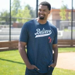 Baseballism – Believe In Baseball Navy T-Shirt (Men’s) 10 Baseballism – Believe In Baseball Navy T-Shirt (Men’s) -Baseball Uniforms Sales Store products believe in baseball 4