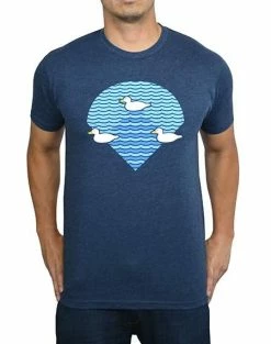 Baseballism Ducks Navy T-Shirt (Men’s)