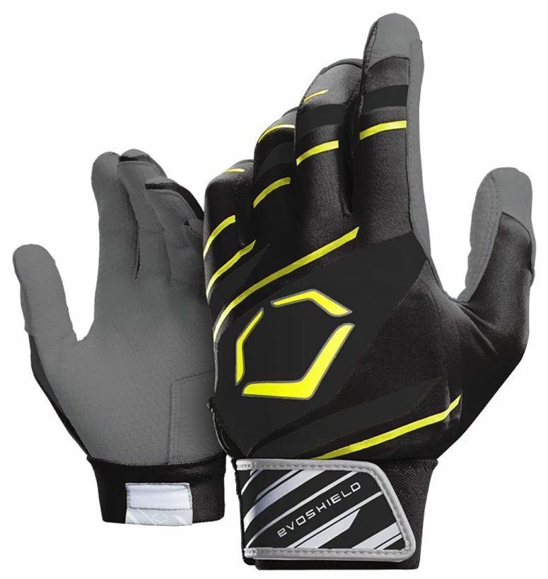 EvoShield Protective Batting Glove 2.0. – Youth – Speed Stripe Black/Neon 3 EvoShield Protective Batting Glove 2.0. – Youth – Speed Stripe Black/Neon