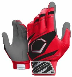 EvoShield Protective Batting Glove 2.0. – Adult – Speed Stripe Red/Black