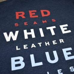 Baseballism – Home Team – Red, White And Blue T-Shirt (Men’s) -Baseball Uniforms Sales Store products hometeam rwb 3