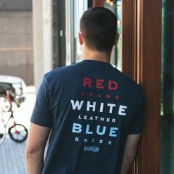 Baseballism – Home Team – Red, White And Blue T-Shirt (Men’s) -Baseball Uniforms Sales Store products hometeam rwb 6
