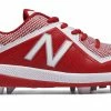 New Balance – Red/White Junior Low Rubber Baseball Cleats (J4040TR4) 2 New Balance – Red/White Junior Low Rubber Baseball Cleats (J4040TR4) -Baseball Uniforms Sales Store products j4040tr4 1