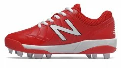New Balance 4040v5 Youth Molded Cleats – Red/White (J4040TR5) -Baseball Uniforms Sales Store products j4040tr5 2