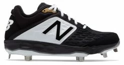 New Balance – Black/White Low-Cut L3000v4 Metal Spikes (L3000BK4)