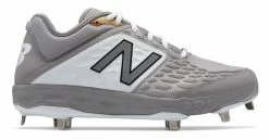 New Balance – Grey/White Low-Cut L3000v4 Metal Spikes (L3000GW4)