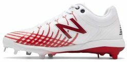 New Balance – White/Red Hero 4040v5 Metal Spikes (L4040AS5) -Baseball Uniforms Sales Store products l4040as5 2