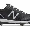 New Balance 4040v5 Metal Spikes – Black/White (L4040BK5) -Baseball Uniforms Sales Store products l4040bk5 1 1