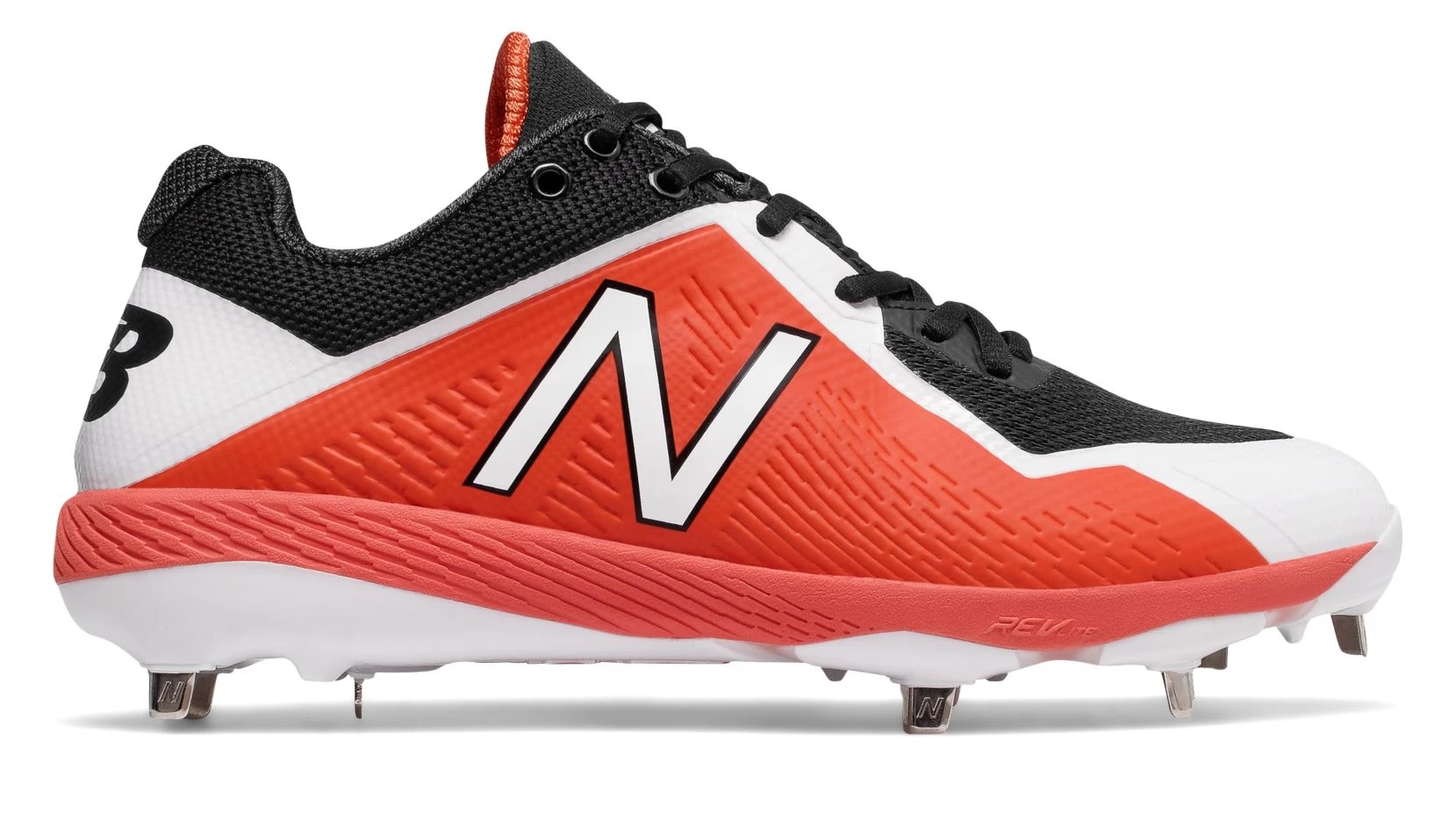 New Balance – Black/Orange 4040v4 Baseball Spikes (L4040BO4) 3 New Balance – Black/Orange 4040v4 Baseball Spikes (L4040BO4)