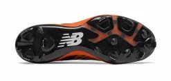 New Balance 4040v5 Metal Spikes – Black/Orange (L4040BO5) -Baseball Uniforms Sales Store products l4040bo5 4