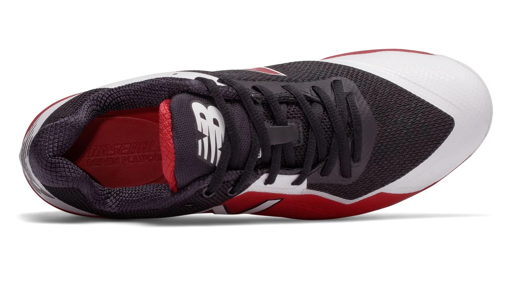 New Balance – Black/Red 4040v4 Baseball Spikes (L4040BR4) 5 New Balance – Black/Red 4040v4 Baseball Spikes (L4040BR4) - Image 3