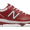 New Balance 4040v5 Metal Spikes – Cardinal/White (L4040MW5)