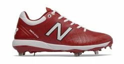 New Balance 4040v5 Metal Spikes – Cardinal/White (L4040MW5)