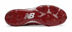 New Balance 4040v5 Metal Spikes – Cardinal/White (L4040MW5) -Baseball Uniforms Sales Store products l4040mw5 4