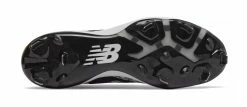 New Balance 4040v5 Metal Spikes – Black/White (L4040PK5) -Baseball Uniforms Sales Store products l4040pk5 4