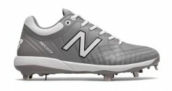 New Balance 4040v5 Metal Spikes – Grey/White (L4040TG5)