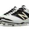 New Balance – White/Black Low 4040v3 Baseball Spikes (L4040WT3) -Baseball Uniforms Sales Store products l4040wt3 1