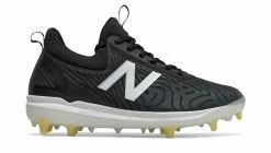 New Balance – FuelCell COMPv2 Black Hybrid Baseball Cleats (LCOMPBK2)