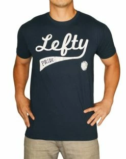 Baseballism Lefty Pride T-Shirt (Men’s)