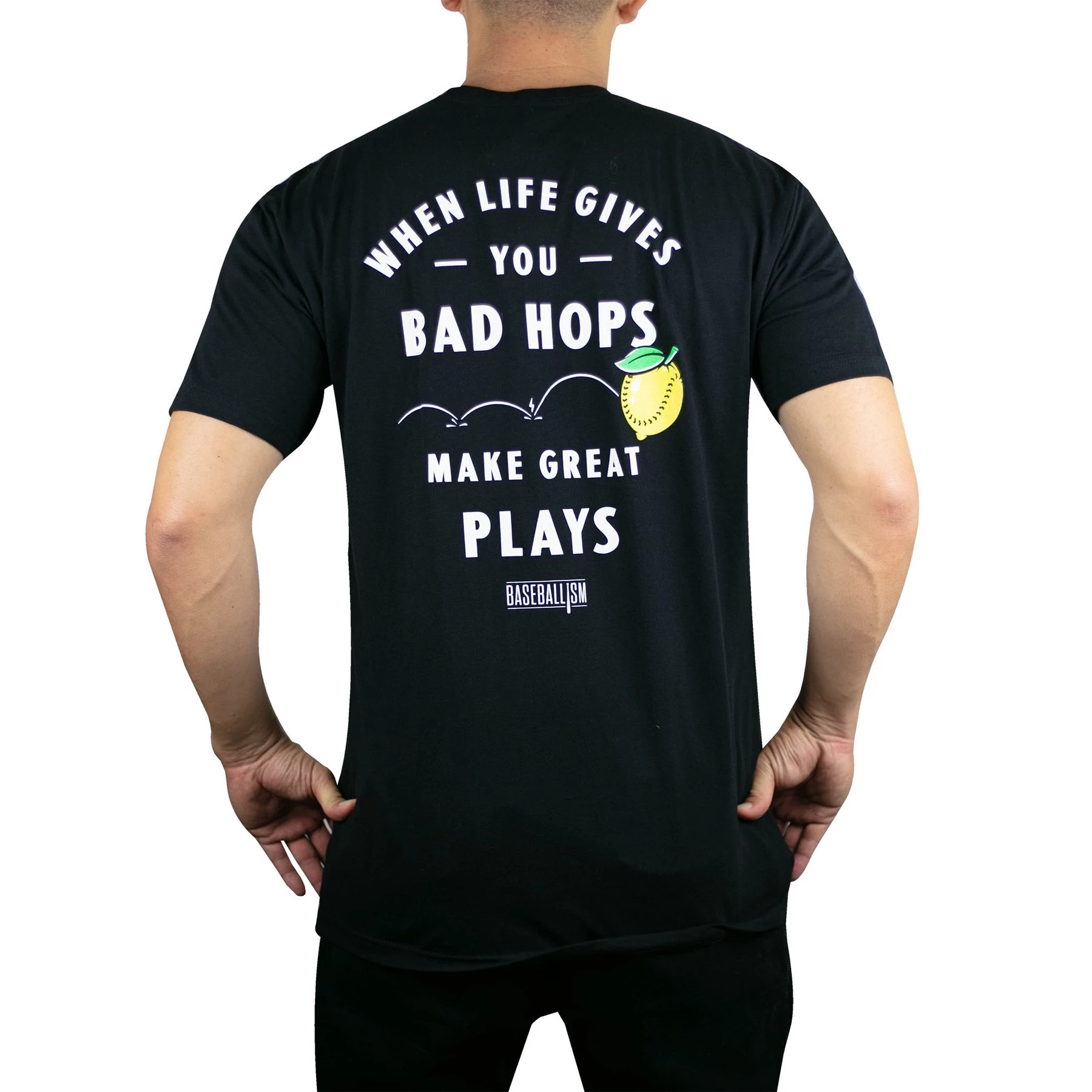Baseballism – Lemonade 2.0 Black T-Shirt (Men’s) 3 Baseballism – Lemonade 2.0 Black T-Shirt (Men’s)