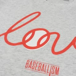 Baseballism Love Script – Women’s Warm-up Tee -Baseball Uniforms Sales Store products lovescript 2