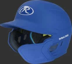 Rawlings Mach Batting Helmet W/ EXT Flap – Royal (MACHEXTR)