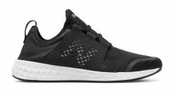 New Balance – Black/White Fresh Foam Running Shoes (MCRUZBK)