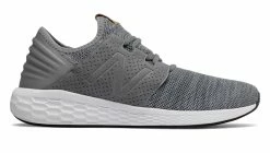 New Balance – Men’s Gunmetal Grey Fresh Foam Cruz V2 Knit (MCRUZKG2)