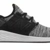 New Balance – Men’s Black/White Fresh Foam Cruz V2 Knit (MCRUZKW2) -Baseball Uniforms Sales Store products mcruzkw2 1