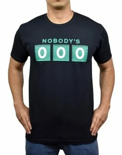 Baseballism – Nobody’s Perfect – Black T-Shirt (Men’s)