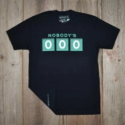 Baseballism – Nobody’s Perfect – Black T-Shirt (Men’s) -Baseball Uniforms Sales Store products nobody s perfect 3