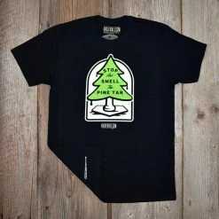 Baseballism – Stop And Smell The Pine Tar – T-Shirt (Men’s) -Baseball Uniforms Sales Store products pinetar 3