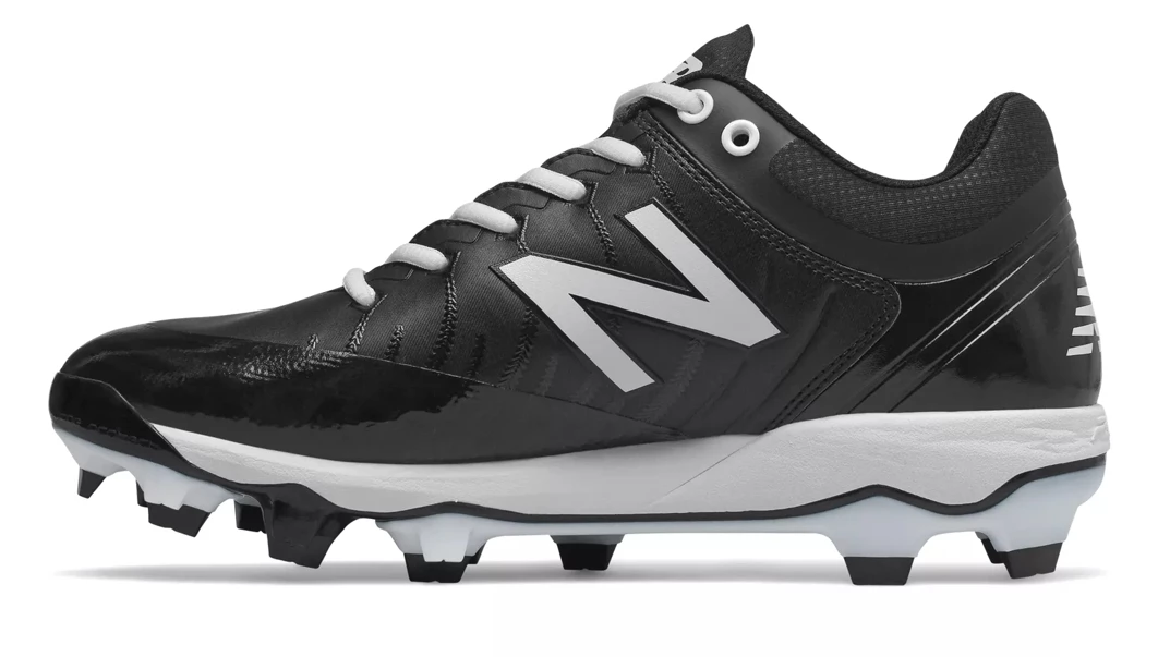 New Balance 4040v5 Adult Molded Cleat – Black/White (PL4040K5) 4 New Balance 4040v5 Adult Molded Cleat – Black/White (PL4040K5) - Image 2