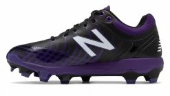 New Balance 4040v5 Adult Molded Cleats – Purple/White (PL4040P5) -Baseball Uniforms Sales Store products pl4040p5 2