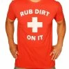 Baseballism Rub Dirt On It Youth T-Shirt -Baseball Uniforms Sales Store products rub dirt 1 2