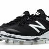 New Balance SM4040B1 Black/White Women’s Fastpitch Spikes -Baseball Uniforms Sales Store products sm4040b1