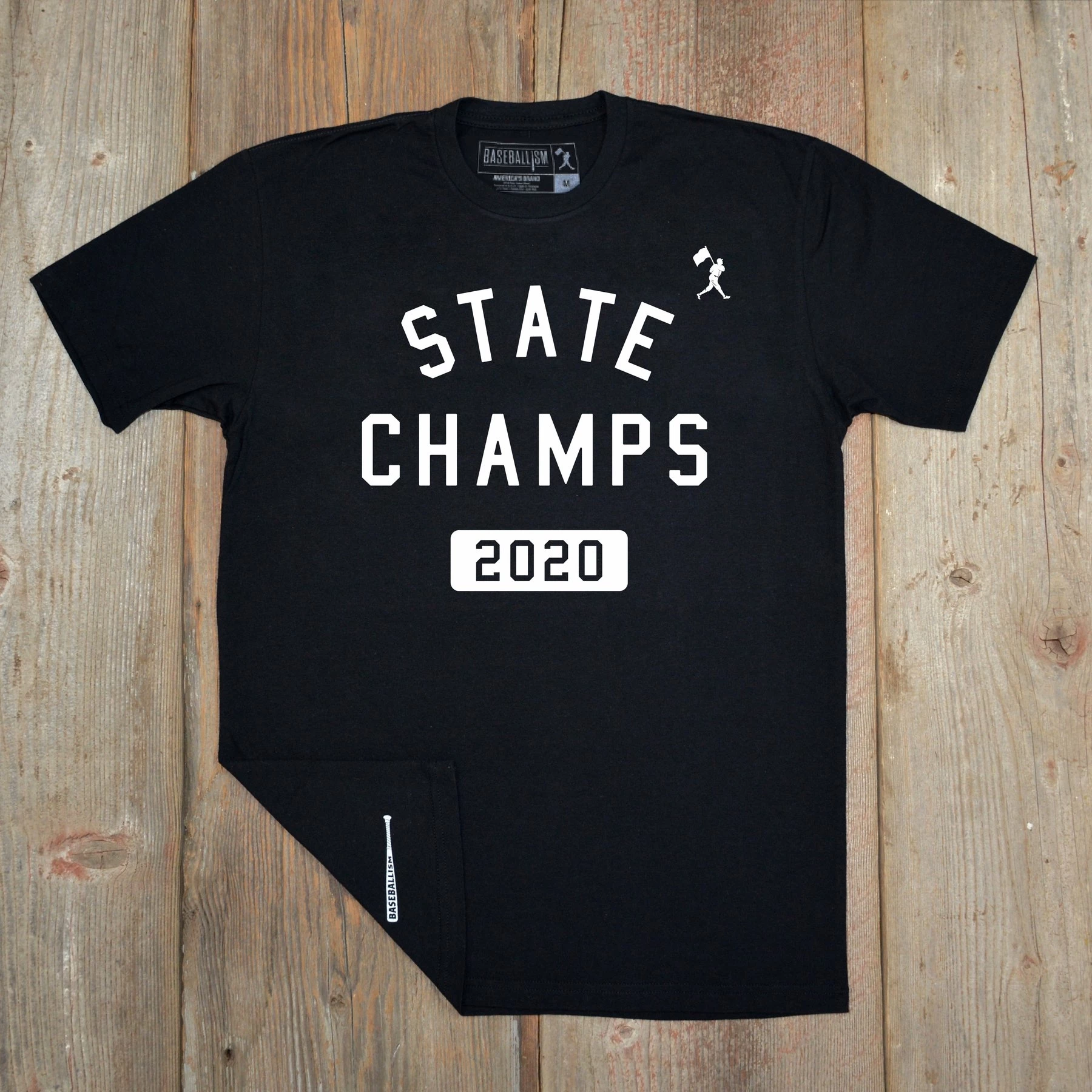 Baseballism – State Champs 2020 T-Shirt (Men’s) 4 Baseballism – State Champs 2020 T-Shirt (Men’s) - Image 2
