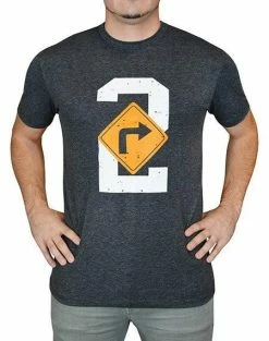 Baseballism Turn 2 Grey T-Shirt (Men’s)