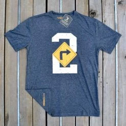 Baseballism Turn 2 Grey T-Shirt (Men’s) -Baseball Uniforms Sales Store products turn2 3