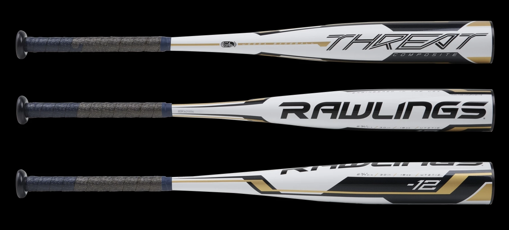 Rawlings 2020 Threat USSSA (-12, 2 3/4″) Baseball Bat (UTZT12) 5 Rawlings 2020 Threat USSSA (-12, 2 3/4″) Baseball Bat (UTZT12) - Image 3